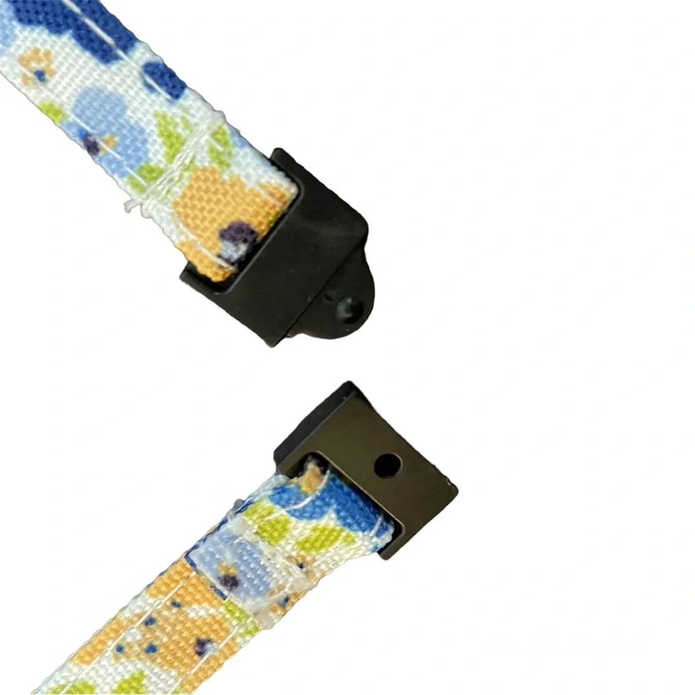 Mary Square Lanyard Keychain Holder - Floral - NWT